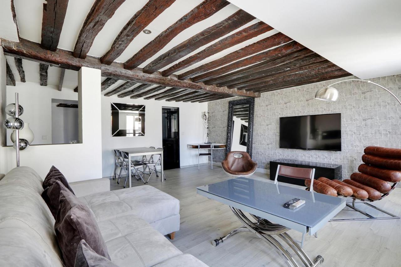 Pick A Flat'S Apartments In Le Marais - Rue Saint Merri Párizs Kültér fotó